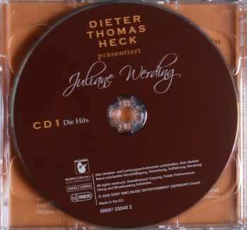 2CD Juliane Werding: Dieter Thomas Heck Präsentiert Hautnah - Die Geschichten Meiner Stars