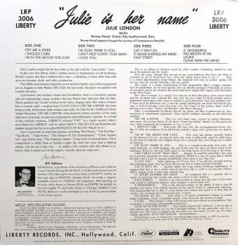 2LP Julie London: Julie Is Her Name LTD