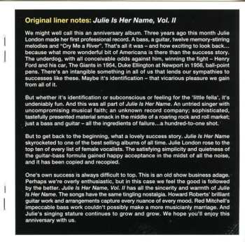 CD Julie London: Julie Is Her Name Complete Sessions