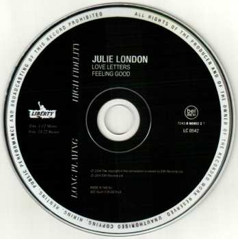 CD Julie London: Love Letters / Feeling Good