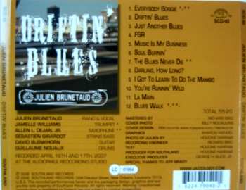 CD Julien Brunetaud: Driftin' Blues