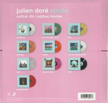 10SP/Dobozkészlet Julien Doré: Aimée LTD | CLR