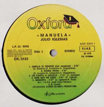 3LP/Dobozkészlet Julio Iglesias: Special