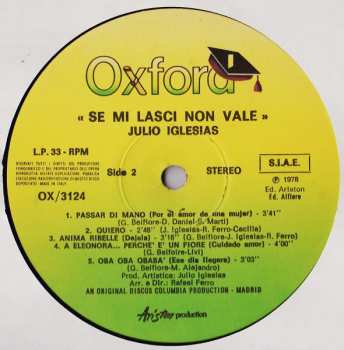 3LP/Dobozkészlet Julio Iglesias: Special