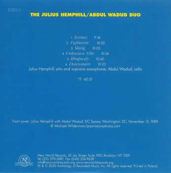7CD/Dobozkészlet Julius A Hemphill: The Boyé Multi-National Crusade For Harmony (Archival Recordings (1977-2007))