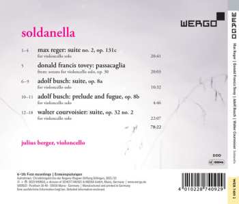 CD Max Reger: Soldanella - Works For Violoncello Solo