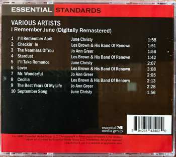 CD June Christy: I Remember June