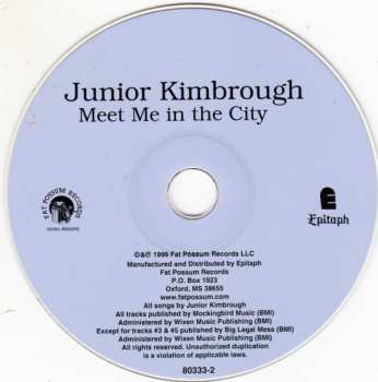 CD Junior Kimbrough: Meet Me In The City