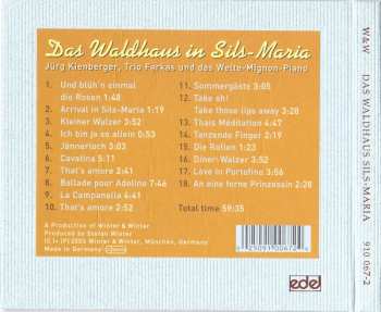 CD Jürg Kienberger: Das Waldhaus In Sils-Maria