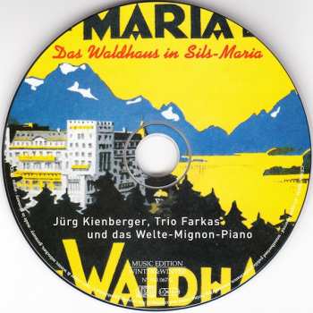 CD Jürg Kienberger: Das Waldhaus In Sils-Maria