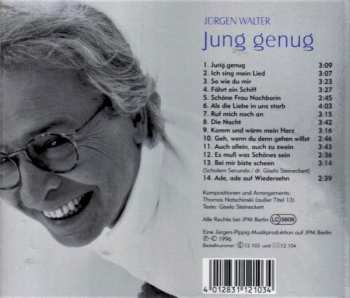 CD Jürgen Walter: Jung Genug