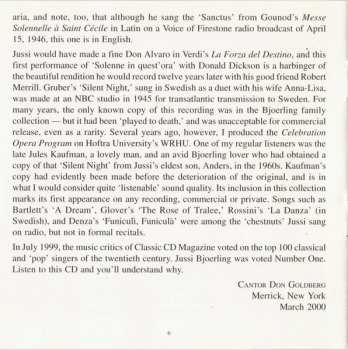 CD Jussi Björling: Rarities