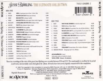 2CD Jussi Björling: The Ultimate Collection