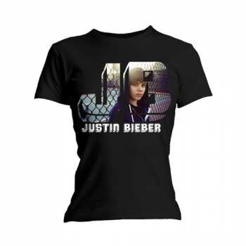 Merch Justin Bieber: Női Póló Photo Black