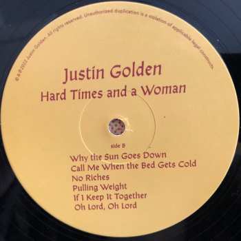 LP Justin Golden: Hard Times And A Woman