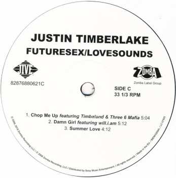 2LP Justin Timberlake: FutureSex/LoveSounds