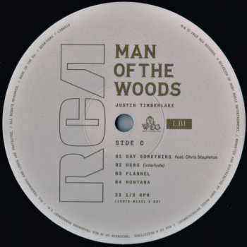 2LP Justin Timberlake: Man Of The Woods