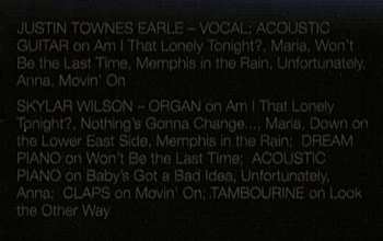 LP Justin Townes Earle: Nothing's Gonna Change The Way You Feel About Me Now