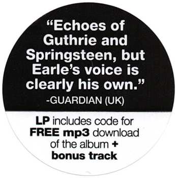 LP Justin Townes Earle: Nothing's Gonna Change The Way You Feel About Me Now