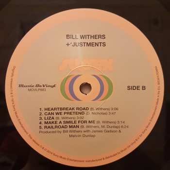 LP Bill Withers: +'Justments
