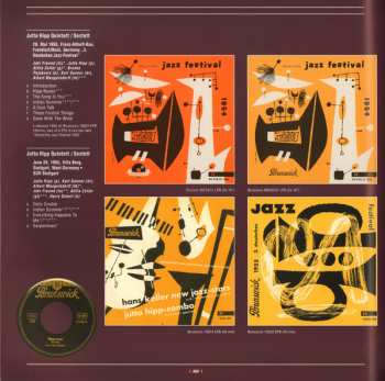 6CD/DVD/Dobozkészlet Jutta Hipp: Hipp Is Cool • The Life And Art Of Jutta Hipp LTD