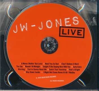 CD JW-Jones: JW-Jones Live