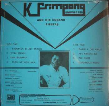 LP K. Frimpong & His Cubano Fiestas: K. Frimpong And His Cubano Fiestas