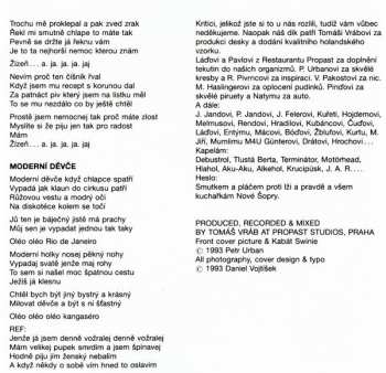 CD Kabát: Děvky Ty To Znaj