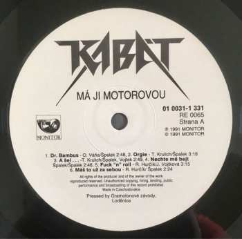 LP Kabát: Má Jí Motorovou