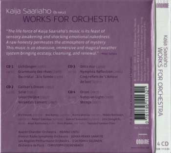 4CD/Dobozkészlet Kaija Saariaho: Works For Orchestra