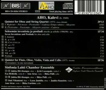 CD Kalevi Aho: Two Quintets