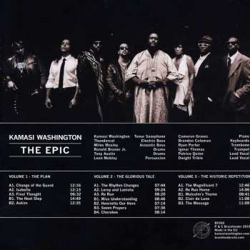 3LP/Dobozkészlet Kamasi Washington: The Epic