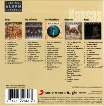 5CD/Dobozkészlet Kansas: Original Album Classics
