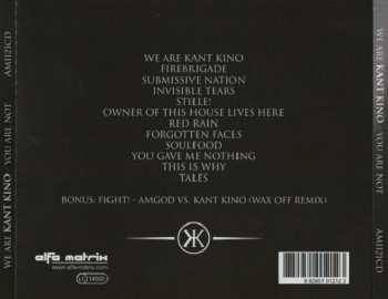 2CD/Dobozkészlet Kant Kino: We Are Kant Kino - You Are Not LTD
