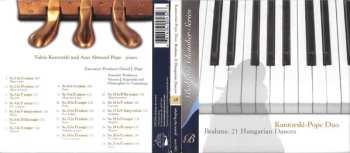 Album Kantorski-Pope Duo: Brahms: 21 Hungarian Dances