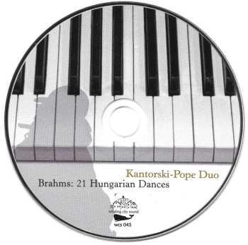 CD Kantorski-Pope Duo: Brahms: 21 Hungarian Dances