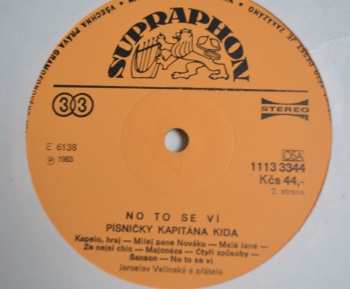 LP Kapitán Kid: No To Se Ví - Písničky Kapitána Kida