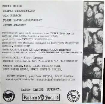 CD Kaput Krauts: Quo Vadis Arschloch