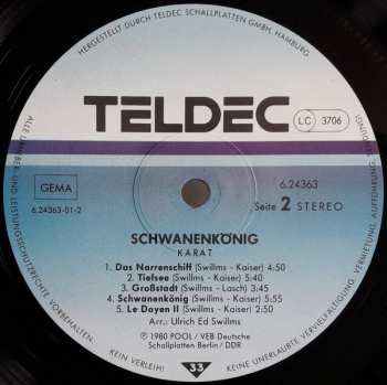 LP Karat: Schwanenkönig