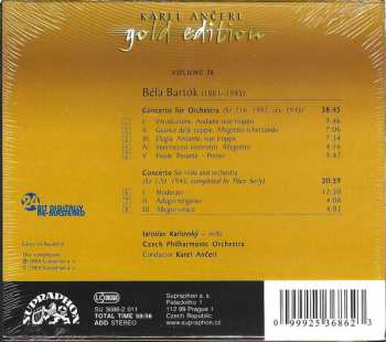 CD The Czech Philharmonic Orchestra: Concerto For Orchestra • Viola Concerto