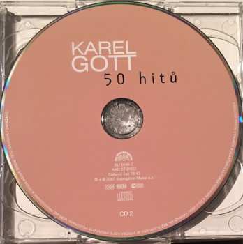 2CD Karel Gott: 50 Hitů