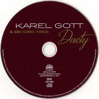 5CD/Dobozkészlet Karel Gott: Duety (1962-2015)