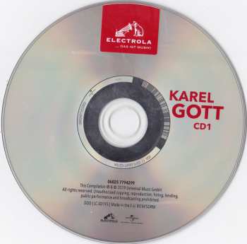 3CD/Dobozkészlet Karel Gott: Karel Gott