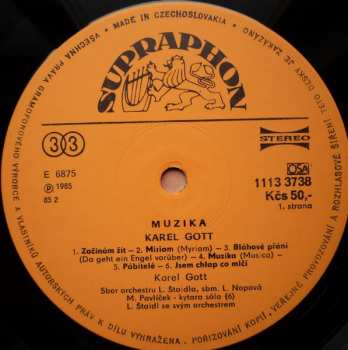 LP Karel Gott: Muzika