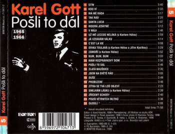 CD Karel Gott: Pošli To Dál (1965 Až 1966)