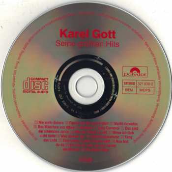 CD Karel Gott: Seine Größten Hits