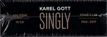 15CD/Dobozkészlet Karel Gott: Singly (300 Písní Z Let 1962-2019)