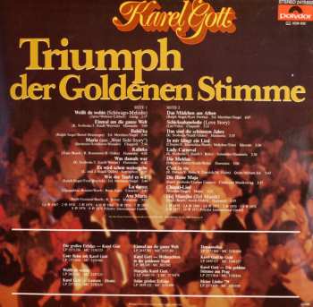 LP Karel Gott: Triumph Der Goldenen Stimme