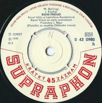 SP Ladislava Kozderková: Říční Proud / Lodí Bílou