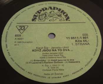 LP Karel Šíp: Když Jsou Na To Dva...
